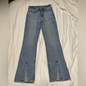 american eagle flare jeans. size 2 regular.